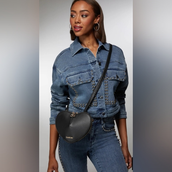 Bebe Milan Heart Crossbody bag New - Picture 2 of 8